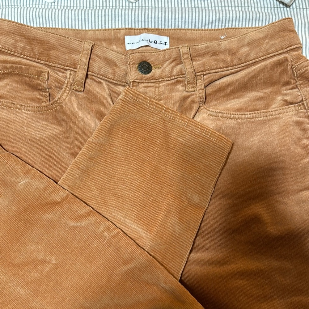 Loft Corduroy Trio… two size 6s and one 8..